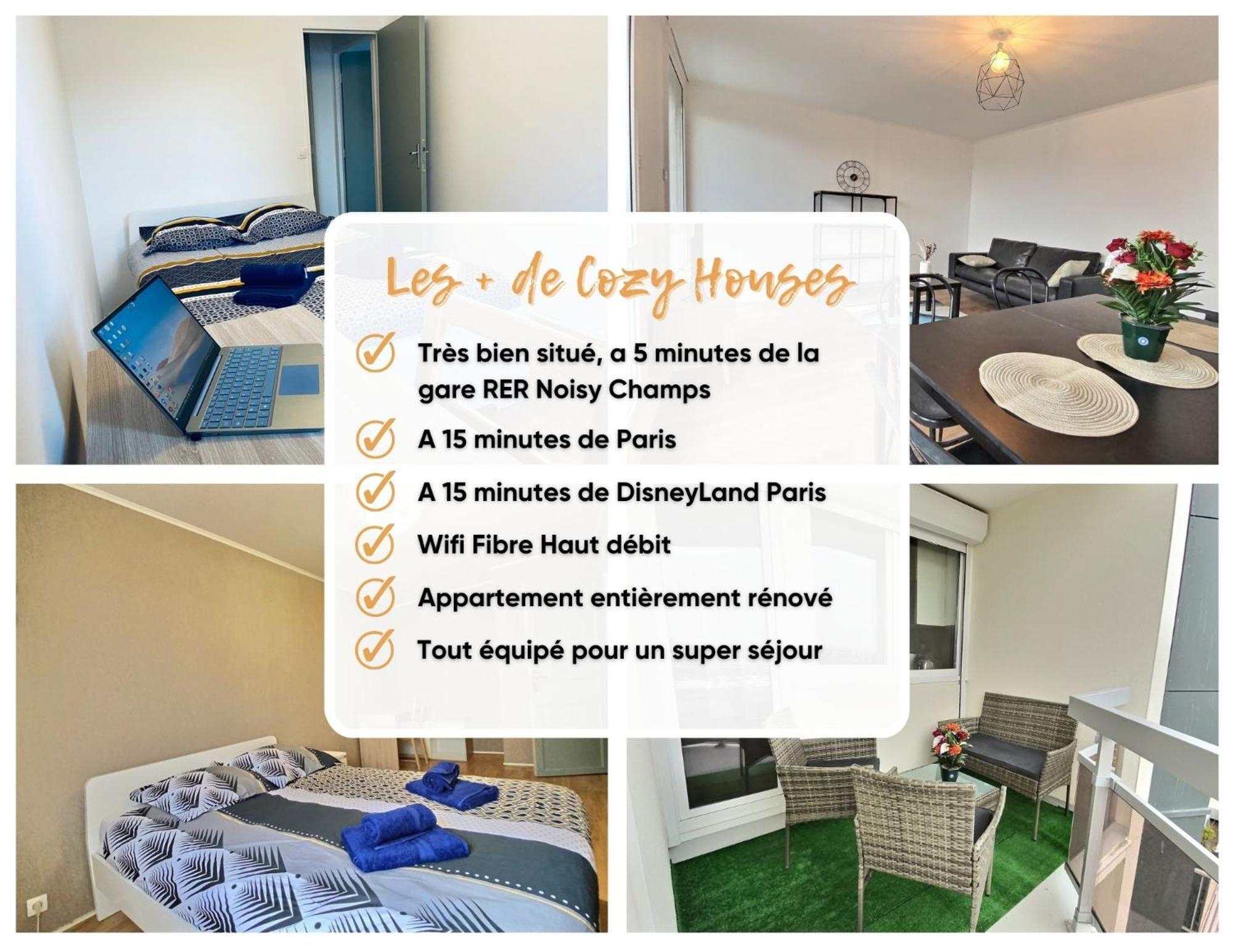 L'Appart Passerelle Paris Et Disney - Cozy Houses Noisy-le-Grand Exterior photo